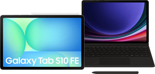 Samsung Galaxy Tab S10 FE 10,9 Zoll Tablet 128GB Wi-Fi und 5G Grau mit Tastaturhülle QWERTZ - Bild 1