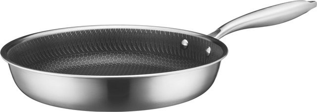 Mäser Bratpfanne Hestia Keramik aus Edelstahl in Silber und Schwarz, Durchmesser: 28 cm - Bild 1