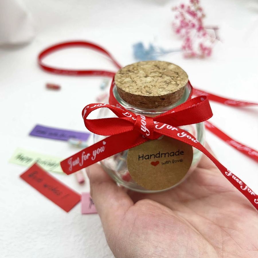 Blaue Nachrichtenkapseln als Liebespillen mit Flasche und Rollenpapier für Hochzeiten, Partys oder zum Valentinstag - Bild 2