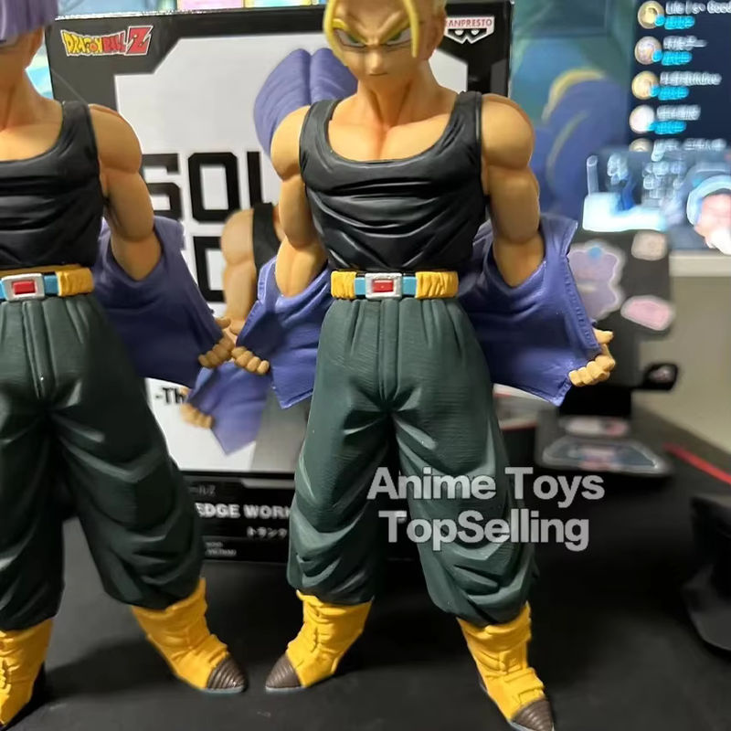 Bandai Dragon Ball Z Trunks Actionfigur aus PVC, Zukunft Trunks Sammelmodell, mehrfarbig, Höhe: 20-21 cm - Bild 2