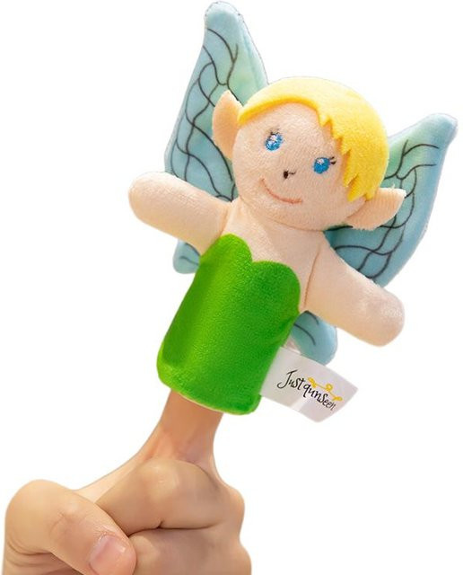 Kawaii Cartoon Plüsch Fingerpuppe, Insekt Meeresbewohner Mensch Schmetterling Biene Königin Prinzessin, ab 14 Jahren - Bild 1
