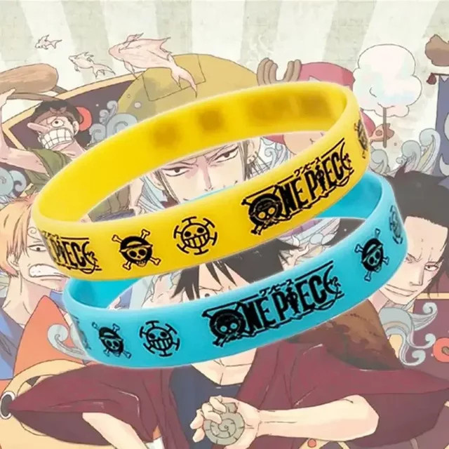 Bandai Silikon-Armband, Yellow, Verspielt - Bild 1