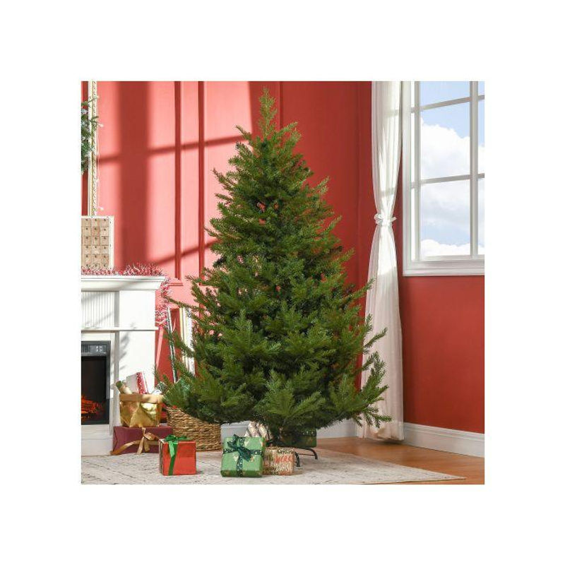 HOMCOM Weihnachtsbaum künstlich, grün, Höhe: 180 cm - Bild 2