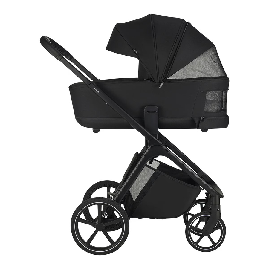 Easywalker Kombikinderwagen Zoey schwarz mit Schwenkrädern und Federung - Bild 2