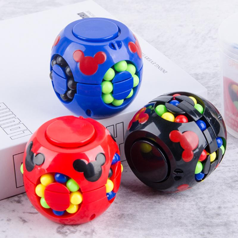 Mode Fidget Spinner Zauberwürfel, Puzzle, schwarz, 1-teiliges Set, ab 3 Jahre - Bild 5
