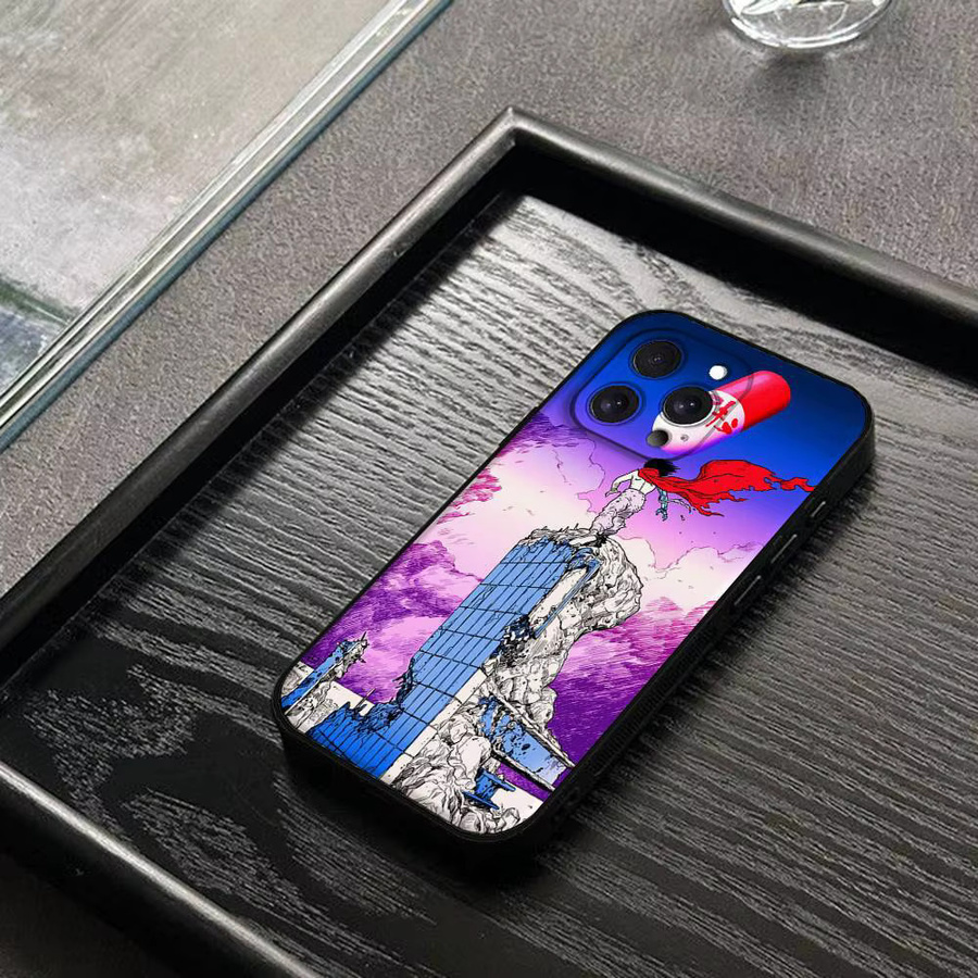 A-AKIRA Voltron Silikon Handyhülle für iPhone 17 16 15 14 13 12 11 Pro Max Mini X Xs XR in Schwarz und Multicolour - Bild 4