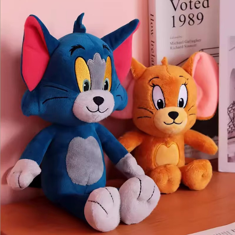 HUGKIS Tom und Jerry Plüschtier, Katze Maus, Plüsch / Textil - Bild 2