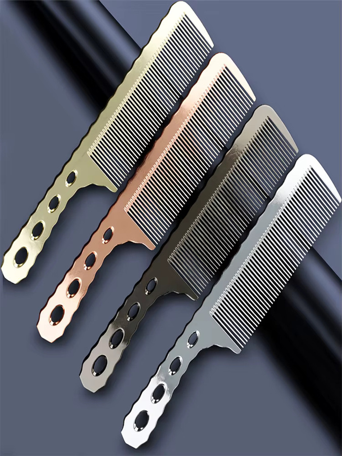 Aluminium Haarschneidekamm, Anti-statisch, Unisex - Bild 5