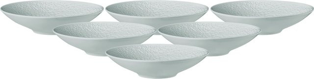 Seltmann Weiden Coupschalen Nori Home Servierschalen aus Keramik, 6er Set, Blau/Weiß, Durchmesser: 23,3 cm - Bild 1