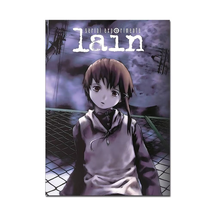 Potdemiel Anime S-Serial Experiments Lain DIY Sticky Poster Whitepaper Prints in Weiß für Nordic Home Decor - Bild 5