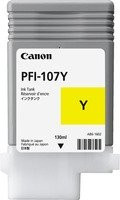 Canon Original Tintenpatrone PFI-107Y Gelb 130 ml - Bild 1