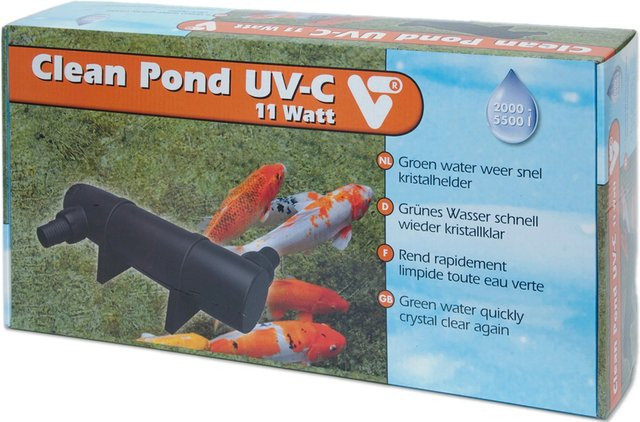 VT Clean Pond UV-C Teichklärer mit 11 Watt für bis zu 5500 Liter - Bild 1