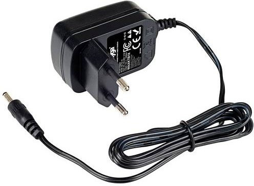 Akyga AK-TB-18 Steckernetzteil in Schwarz mit 5V 1A 5W und Barrel-Plug - Bild 1