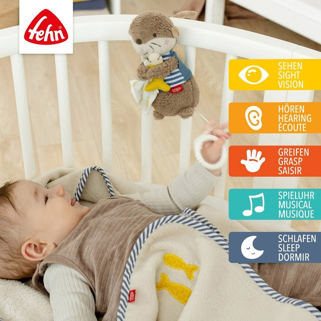 Fehn Mini-Spieluhr Otter ab Geburt - Bild 1