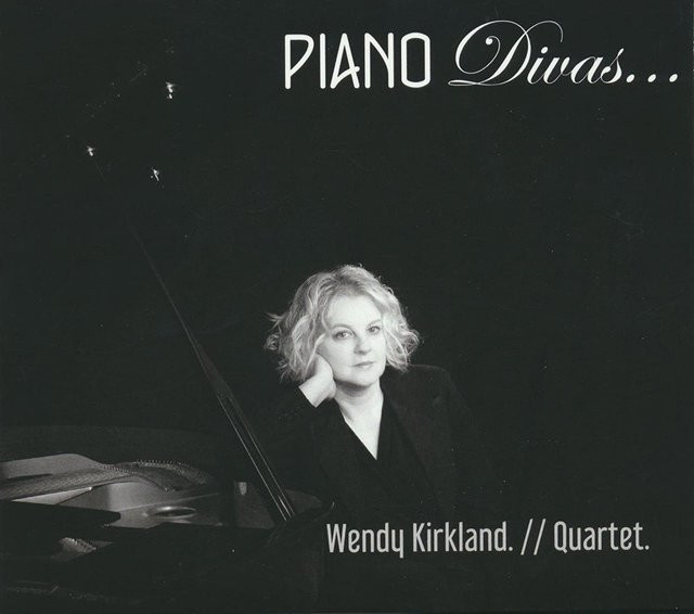 Wendy Kirkland Quartet - Piano Divas CD - Blue Quaver - Jazz Album 2017 - Grau/Schwarz - Bild 1