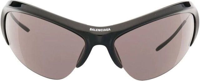 Balenciaga BB0232S001 Sonnenbrille, Vollrand, Butterfly, Black Gray, Damen - Bild 1