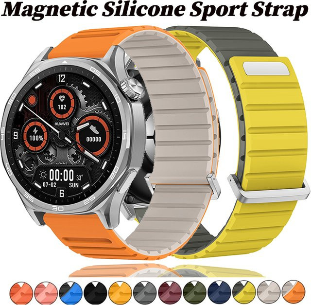 CHIICSMART Uhrenarmband Silikon, 22 mm, Bunt, Unisex - Bild 1