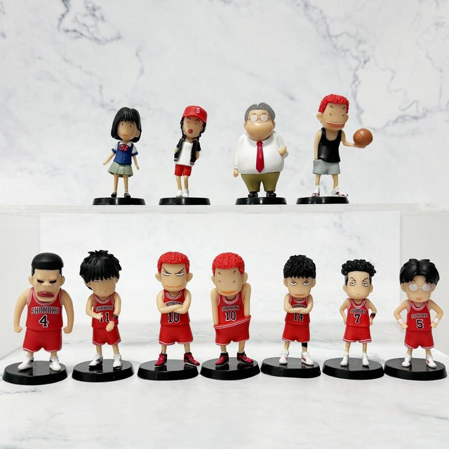 Fashnics Slam Dunk Figuren 11-teiliges Set PVC Bunt/Mehrfarbig - Bild 1