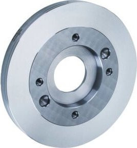 RÖHM Stahlflansch DIN55027/22 Farbe: Silber, Durchmesser: 400 mm, KK 8 - Bild 1