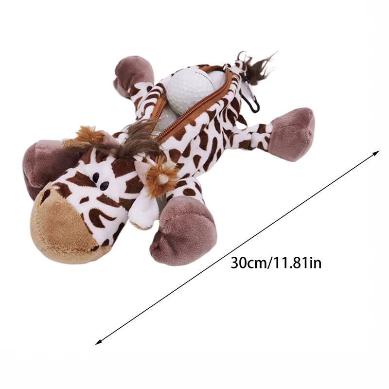 Plüsch Etui mit Cartoon Tier Motiven Elefant oder Löwe von CHENJ als Schreibwaren-Aufbewahrungstasche für Kinder in Mehrfarbig - Bild 3