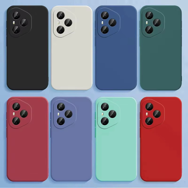 Stoßfeste Silikon Handyhülle für Honor 400 Pro, Honor 400 und Honor 400 Lite in Blau - Bild 2
