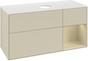 V&B Waschtischunterschrank Finion in Lackausführung, Breite: 120 cm, Tiefe: 50,1 cm, Höhe: 50,1 cm - Bild 1