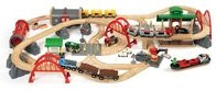 BRIO World Straßen und Schienen Bahn Set Deluxe Eisenbahn Straßen Hafen Bunt / Mehrfarbig - Bild 1