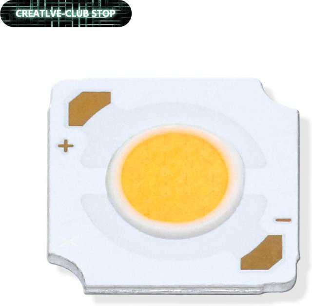 5 Stück Bridgelux COB LED Matrix Lampen mit Kristall 1835 Chip, 12V 600mA, 3-7W, Weiß - Bild 1