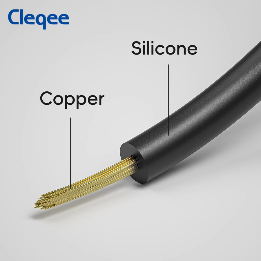 YPioneer 10 Stück Dupont Stecker und Buchse auf Mini Grabber Testhaken Clips Silikon-Überbrückungsdrähte für elektrische Prüfungen - Bild 2