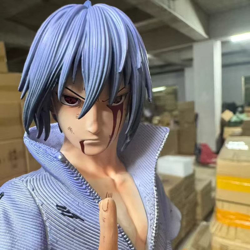 Bandai Naruto Sasuke Six Realms Uchiha, Anime-Figur, beweglich, 33 cm - Bild 5