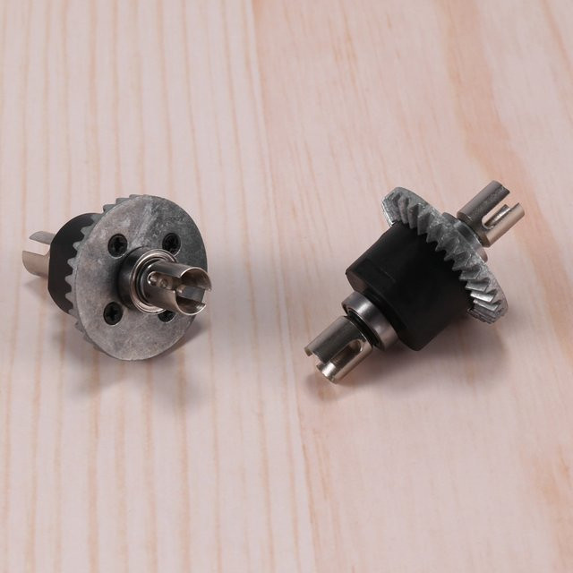 Wltoys Metall-Differentialgetriebe, 2-teiliges Set, Grau - Bild 1