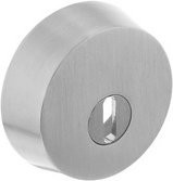 Intersteel Schutzrosette als Kerziehschutz aus Edelstahl in Silber gebürstet - Bild 1