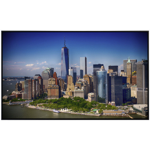 papermoon EcoHeat Infrarotheizung Lower Manhattan Skyline, bunt mit Matt-Effekt, App-Steuerung und Überhitzungsschutz - Bild 2