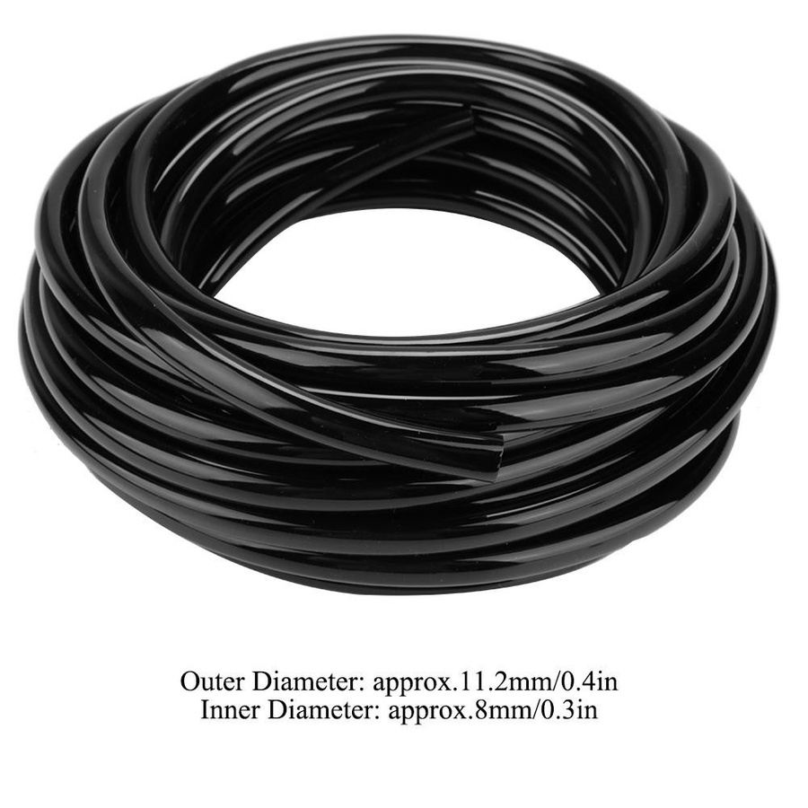 Igeteck Bewässerungsschlauch aus PVC für das Gewächshaus und den Garten, 10 m Länge, Durchmesser: 8/11 mm - Bild 4