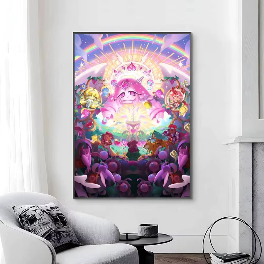 Selbstklebender Anime Cartoon-Poster E-Eternal Sugar Cookie aus Bilibili, Mehrfarbig, Rechteckig - Bild 6