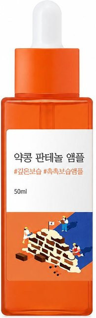 ROUND LAB Soja Panthenol Ampulle Serum, 50 ml, Niacinamid, Panthenol, Hyaluronsäure - Bild 1