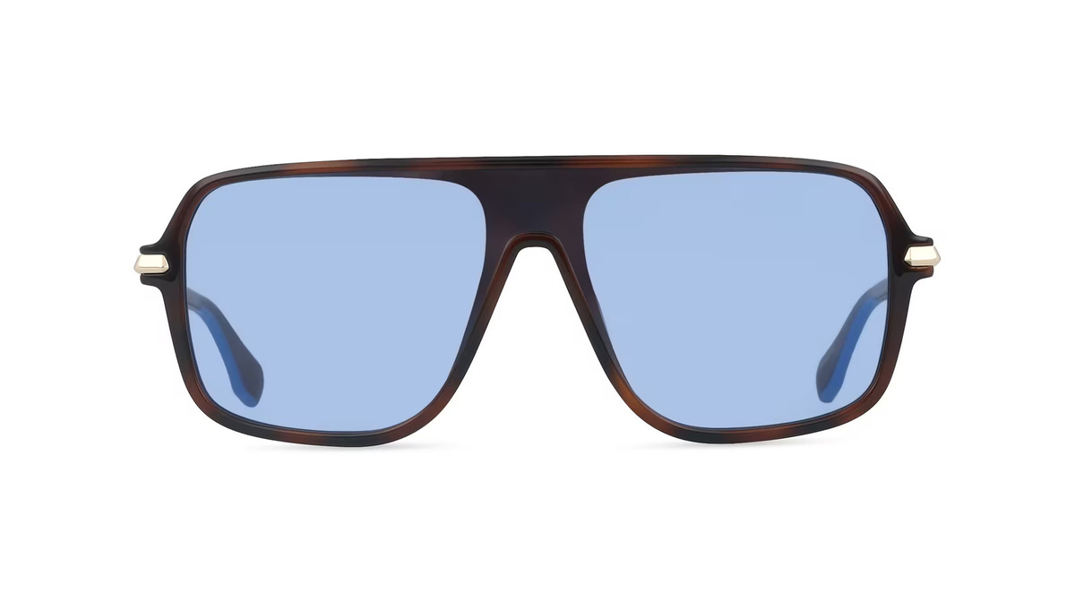 adidas Originals OR0100 Sonnenbrille Pilot, Vollrand, Kunststoff, Unisex, braun - Bild 1