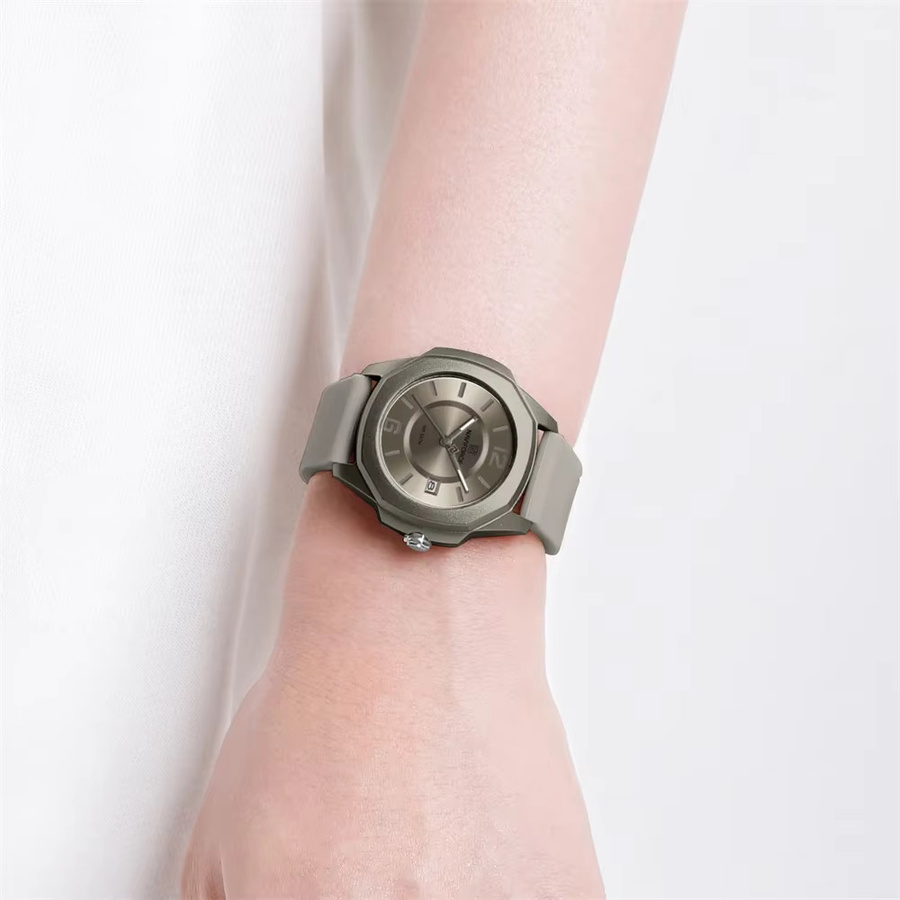 NAVIFORCE Armbanduhr, Quarz, Silikon, Schwarz, Damen - Bild 3