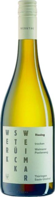 Werkstück Weimar Riesling Weißwein, 2023, Saale-Unstrut, trocken, 0,75 l - Bild 1