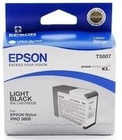 Epson T5807 Druckerpatrone Schwarz für Stylus Pro 3800 und Pro 3880 - Bild 1