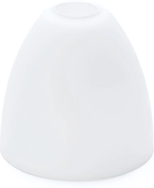 Orion Lightstyle Lampenschirm Susan E27 in Weiß aus Glas in Kegelform mit einem Durchmesser von 16 cm - Bild 1