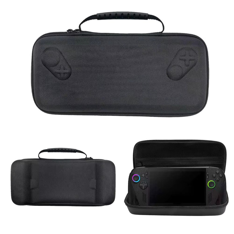 Asus ROG Ally X und ROG Ally Hartschalen-Tragetasche mit Metallständer und kratzfester EVA-Reisetasche in Schwarz - Bild 2