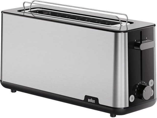 Braun PurShine Langschlitz-Toaster HT 1610 in Schwarz - Bild 1