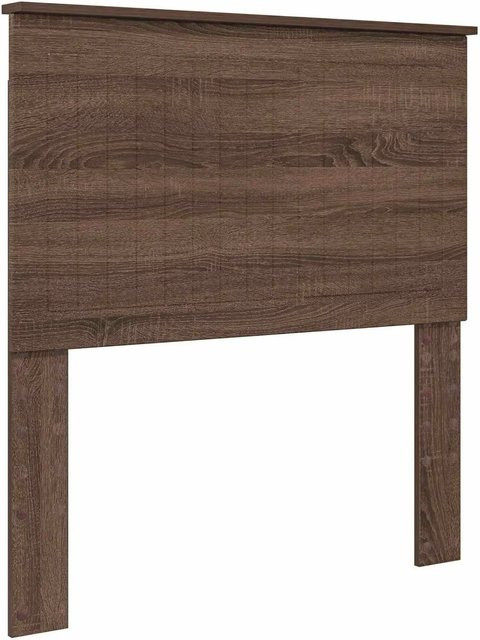 vidaXL Kopfteil aus Holzwerkstoff in Eiche Braun, Breite: 90 cm - Bild 1