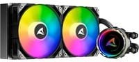 Sharkoon S80 RGB AIO 240mm Wasserkühlung, Schwarz, Multicolour - Bild 1