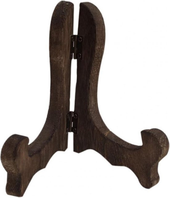 Yiran Furniture Ausstellungsregal aus Holz in Braun mit gebogenem Design für Puerh Tee und Teller - Bild 1