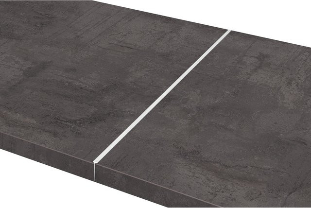 Kaindl Fugenleiste Längsverbindung für Arbeitsplatten aus Aluminium in Silber, Länge: 600 mm, Breite: 38 mm - Bild 1