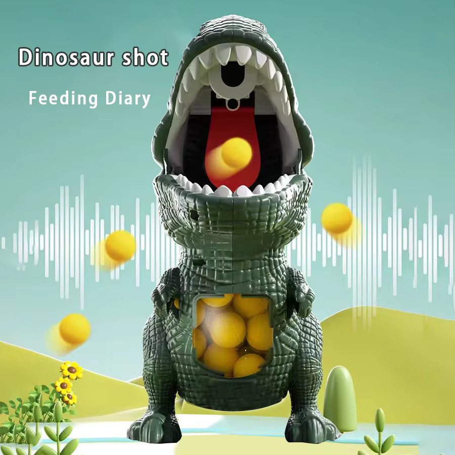 KNYYSECQ Dinosaurier Tyrannosaurus Rex Ball Pistole, Spielzeug - Bild 2