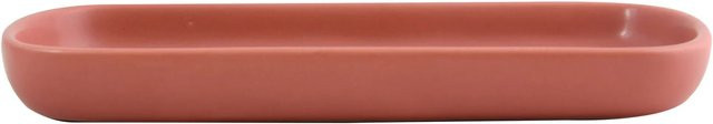 MSV Tablett Maonie aus Keramik in Terrakotta, B/T/H: 25,7 x 11,5 x 2,8 cm - Bild 1