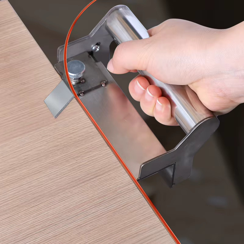 KPXIN Manueller Kantenhobel zum Entgraten und Anfasen von Holz in Silber und Weiß - Bild 3